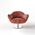 Elegant Swing Armchair by ARTEMEST 3D model small image 2