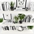 Elegant 40-Piece Decor Set 3D model small image 2