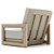 Elevate Your Outdoor Space: RH Costa Armchair 3D model small image 2