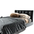 Elegant Bedford Bed by Minotti 3D model small image 3