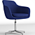 Modern Ergonomic Saiba Chair 3D model small image 1