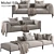 Michel Effe Sofa: Modern Comfort 3D model small image 1