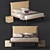Dynamic Bed Set by Oggioni Letti 3D model small image 2