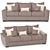 Modern Classic Parker Sofa 3D model small image 1