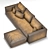 Custom Leather Sofa: Luxurious Design 3D model small image 2