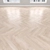 Light Oak Parquet: Herringbone, Linear, Chevron 3D model small image 2