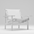 Klassik Hunting Armchair: Luxurious Comfort & Timeless Design 3D model small image 2