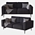 Modern 3D Carlton Sofa Model 3D model small image 1