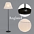 Modern ANGLAND Floor Lamp 3D model small image 1