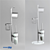 Multifunctional Toilet Rack 3D model small image 1