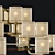 Officina Luce Maxi Idyll 30: Custom-made Chandelier 3D model small image 2