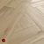 Kronewald Beige Wood Tile: A Textured Matte Flooring Solution 3D model small image 3