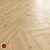 Forestina Beige Wood Floor Tiles: Natural Elegance for Your Space 3D model small image 1