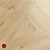 Forestina Beige Wood Floor Tiles: Natural Elegance for Your Space 3D model small image 3