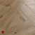 Forestina Dark Beige Wood Tile 3D model small image 3