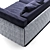 Natuzzi Campus Sofa: Modern Comfort 3D model small image 2