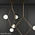 Areti Rhombus Pendant Chandelier 3D model small image 1