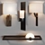 Mondrian Glass Sconce: Timeless Harmony 3D model small image 1