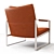 Zara Armchair: Modern Comfort & Stylish Design 3D model small image 3