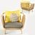 Boa Rattan Armchair - High Quality Model 3D model small image 2