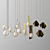 Aurelia 15-Light Pendant Cluster 3D model small image 1