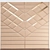 SleekWave 3D Wall Panel 3D model small image 1