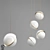 Illuminating Elegance: Chandelier Crescent Lee Broom 3D model small image 1