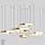 Elegant Ring Chandelier von Henge 3D model small image 1