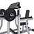 Premium Arm Curl Bench: Life Fitness Signature 3D model small image 2