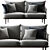 Fly & Tradition Sofa: Iconic Design 3D model small image 2