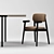 Modern Dining Set: MZPA Mild Chair & ROMP TE01 Table 3D model small image 2