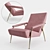 Gio Ponti's Timeless Armchair 3D model small image 1