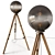 Modern Tripod Floor Lamp 3D model small image 1