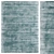 Tribeca Blue/Gray Carpet - 2100 x 2900 mm 3D model small image 1