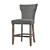 Elevate Your Experience: Modern Bar Stool 3D model small image 1