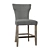 Elevate Your Experience: Modern Bar Stool 3D model small image 2