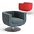Modern Tulip Armchair: Stylish & Comfortable 3D model small image 1