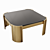 Eichholtz Courrier Brass Coffee Table 3D model small image 2