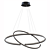 Azumi Pendant Lamp: Sleek Black Design 3D model small image 1