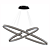 Azumi Black Pendant Lamp 3D model small image 1