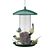 Garden Bird Feeder with Great Tits and Blue Tits 3D model small image 1