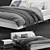 Boconcept Arlington Bed - Sleek and Modern 3D model small image 2