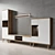 Primo Piaski Wall Unit: Stylish and Functional 3D model small image 1