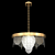 Elegant Glass Chandelier - MEGAN 3D model small image 1