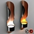 Sleek Wall Sconce: Modern Illumination 3D model small image 1