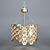 Elegant Crystal Chandelier: HONIG 3D model small image 1