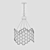 Elegant Crystal Chandelier: HONIG 3D model small image 2