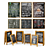 Versatile Chalkboard Set 3D model small image 1