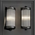 Glorious S Bronze Wall Lamp 3D model small image 2