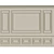 Elegant Wall Moulding Solution 3D model small image 1